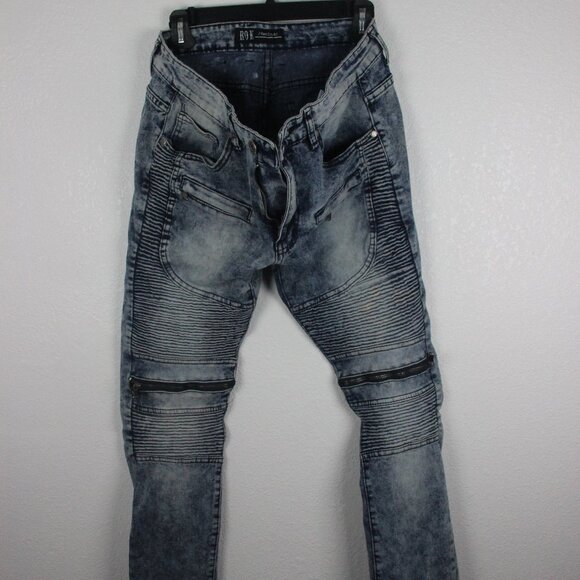 Rok, Jeans, Men's 34 by 32, Blue, MINIMAL USE - Picture 1 of 6